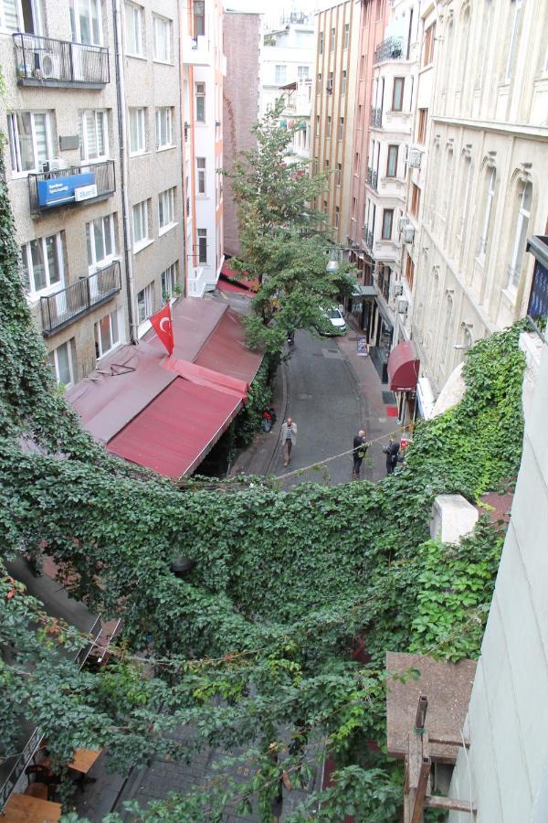 伊斯坦布尔Beyoglu Asmalimescit'Te Mobilyali Balkonlu Daire公寓 外观 照片